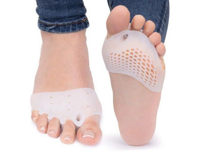 2x separator na haluksy opaska na palce para zdjęcie 2