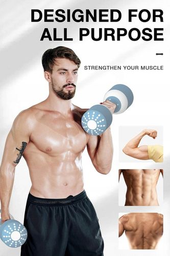 HANTLE REGULOWANE 2 X 5 KG ZESTAW STAL ANTYPOŚLIZGOWE SOLIDNE 10 KG na Arena.pl