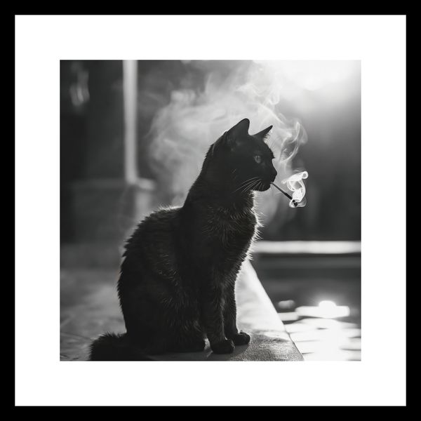 Plakat 20x20cm Kocia Przerwa zdjęcie 3