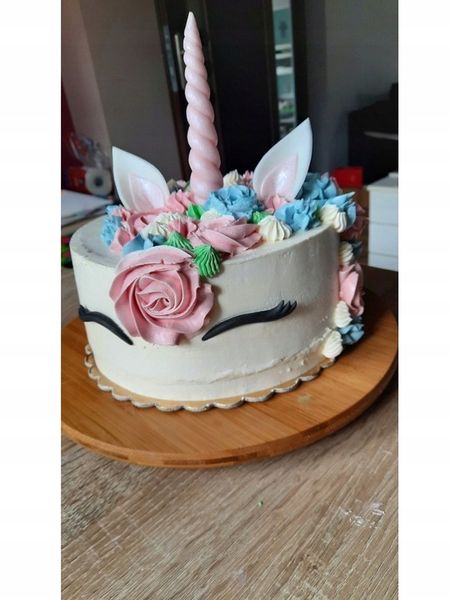 Róg Jednorożca Oczy Uszy z Cukru-Zestaw Różowy Mag zdjęcie 6