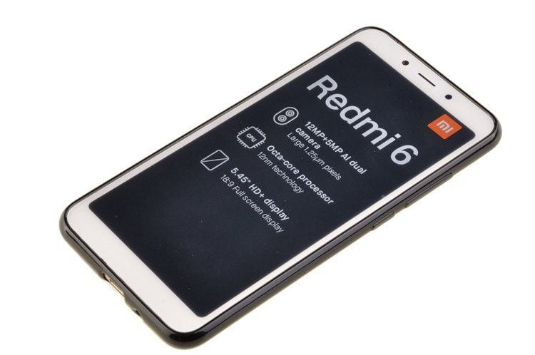 Etui Mercury Goospery Jelly Case do XIAOMI REDMI 6 czarny zdjęcie 3