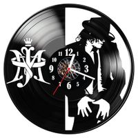 Zegar ścienny z płyty winylowej Michael Jackson 1098.14