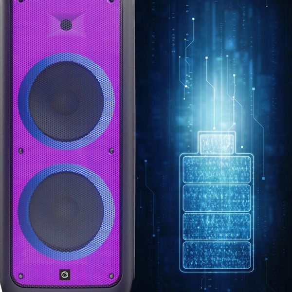 GŁOŚNIK BLUETOOTH KARAOKE MANTA PHANTOM 300W TWS zdjęcie 4