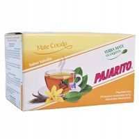 Yerba Mate PAJARITO Waniliowe w saszetkach 20x3g 60g