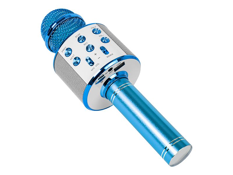 Mikrofon PRM402 BLOW niebieski karaoke zdjęcie 1