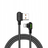 Kabel Mcdodo CA-4671 USB Lightning Kątowy 1.2m Szybkie Ładowanie iPhone