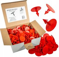 KLIPS SPINKA DO MOCOWANIA FOLII PODŁOGOWEJ SPINKI KLIPSY DO PODŁOGÓWKI 200