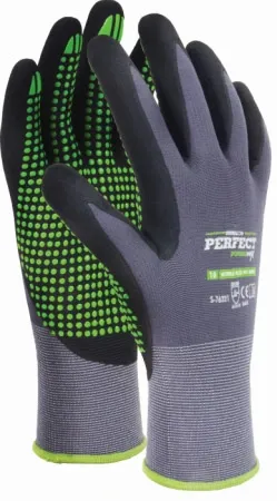 STALCO RĘKAWICE NITRILE FLEX DOTS rozm. 8 / 12PAR zdjęcie 7