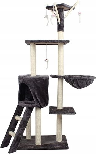 Drapak dla kota drzewo legowisko Domek 138cm F014 na Arena.pl