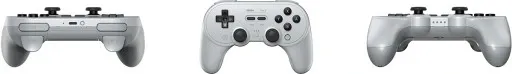 8BitDo Pro 2 Gray Pad Kontroler Android PC Switch zdjęcie 6
