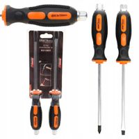 Zestaw wkrętaków śrubokrętów do podbijania ślusarskie 2 sztuki KD10897