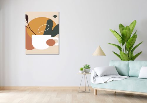 Obraz 70x90cm Ciepłe Kontury na Arena.pl