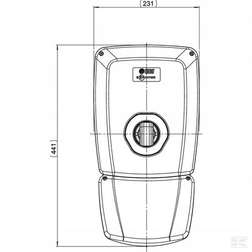 Lusterko Dzielone 7135050AM na Arena.pl