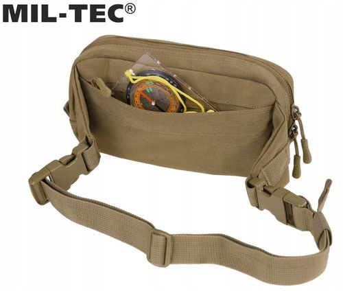 Nerka saszetka torba biodrowa Mil-Tec Fanny Pack MOLLE Coyote na Arena.pl