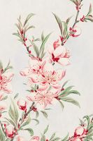 Plakat 40x60cm Peach Tree, Morikaga Japoński Vintage