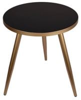 Stolik metalowy czarny