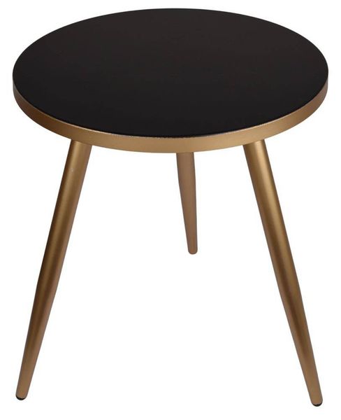 Stolik metalowy czarny zdjęcie 1