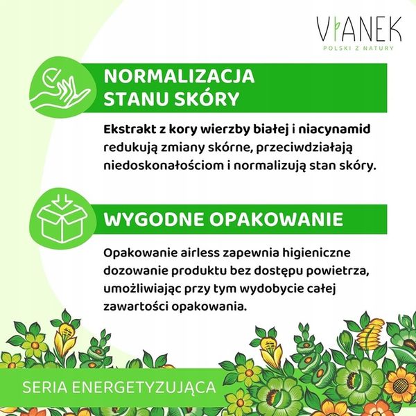 VIANEK Normalizujący krem do twarzy na dzień zdjęcie 10