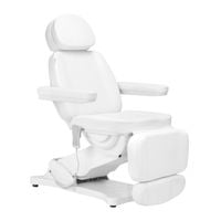 Fotel kosmetyczny elektryczny Sillon Classic 3 silniki biały