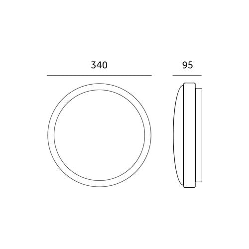 plafon romero 2xe27 czarny na Arena.pl