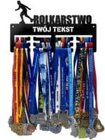 Wieszak na medale ROLKARSTWO twoje imię dowolny tekst 310.1