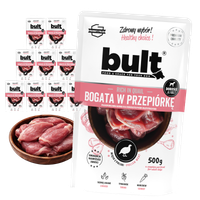BULT mokra karma dla psa Przepiórka saszetka 10x500g