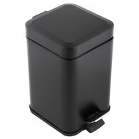 Zestaw Łazienkowy Yoka Home – Czarny Kosz i Stojak na Papier ze Szczotką WC