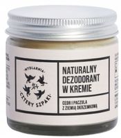 CZTERY SZPAKI Naturalny dezodorant w kremie CEDR I PACZULA 60 ml