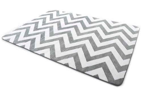 DYWAN 3D PLUSZ  160X230 ZIG ZAG GREY na Arena.pl