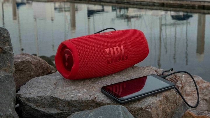 Głośnik przenośny JBL Charge 5 czerwony zdjęcie 3