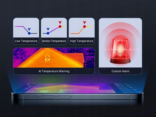Kamera termowizyjna THERMAL MASTER IOS LIGHTING/USB C P2PRO+NAKŁADKA MAKRO na Arena.pl
