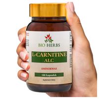L-carnitine alc acetylo l karnityna energia metabolizm aminokwas 100 kaps.