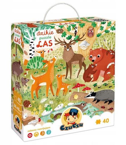 Puzzle Dzikie Puzzle - Las 40 Elementów na Arena.pl