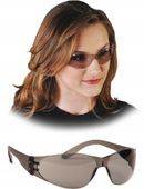 okulary ochronne / stalowo-szary / mcr-checklite-ss