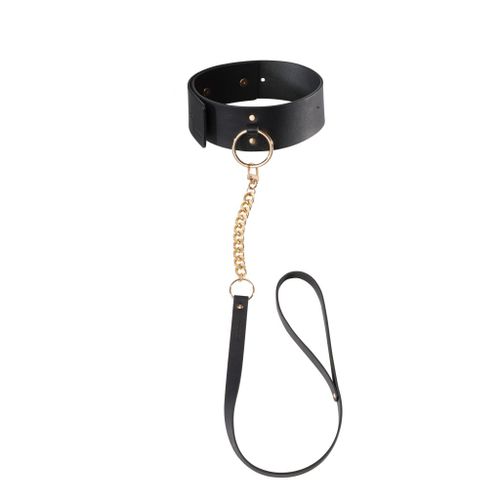 Obroża - Bijoux Indiscrets Maze Wide Chocker Black na Arena.pl