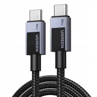 Kabel USB-C do USB-C Ugreen L524, 60W, PD, 3m (szary)