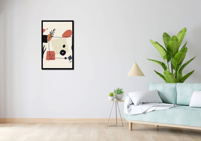 Plakat 53x81cm Abstrakcyjny Dialog zdjęcie 4