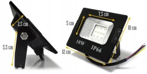 HALOGEN LED 10W NAŚWIETLACZ LAMPA REFLEKTOR SMD na Arena.pl