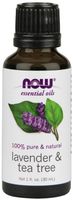 NOW FOODS 100% Olejek Lawendowy i Olejek z Drzewa Herbacianego (30 ml)