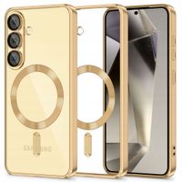 Tech-Protect MagFlex Etui do Samsung Galaxy S25+ Plus Shiny Gold