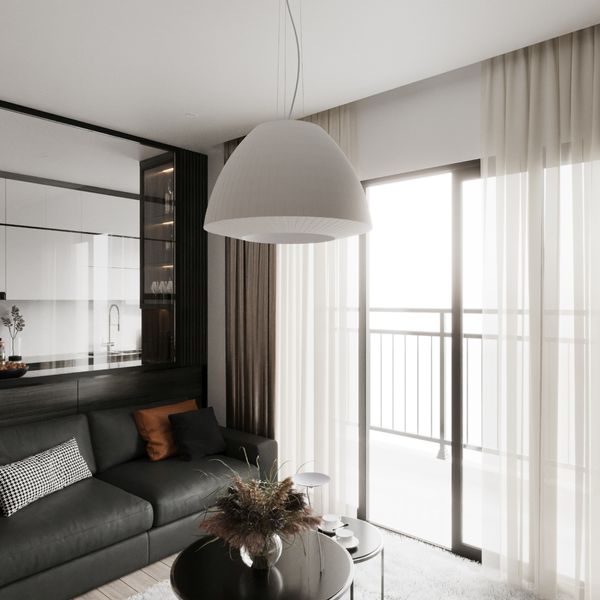 Żyrandol BELLA 60 biały zdjęcie 7