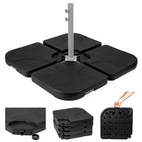 PODSTAWA PARASOLA OGRODOWEGO obciążnik pod parasol OBCIĄŻENIE 4 x 15KG BAZA na Arena.pl