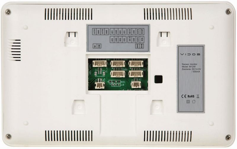 PANEL WEWNĘTRZNY M12W VIDOS zdjęcie 3