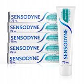 Pasta do zębów Sensodyne Deep Clean 375 ml zestaw 5x75 ml