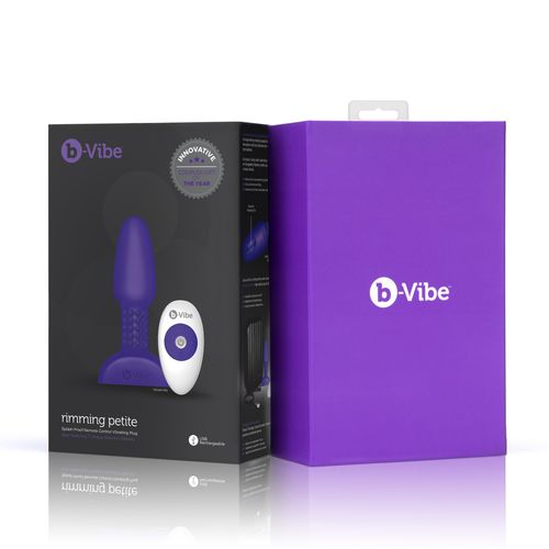 Plug analny - B-Vibe Rimming Petite Remote Control Plug na Arena.pl