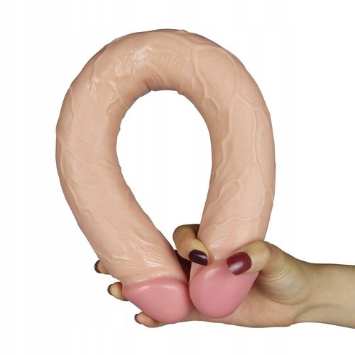 Dwustronne elastyczne dildo 45 cm na Arena.pl