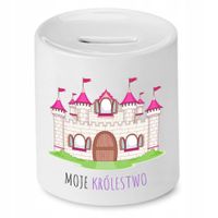Skarbonka Dla Dzieci Moje Królestwo Prezent Z Nadrukiem Ze Zdjęciem
