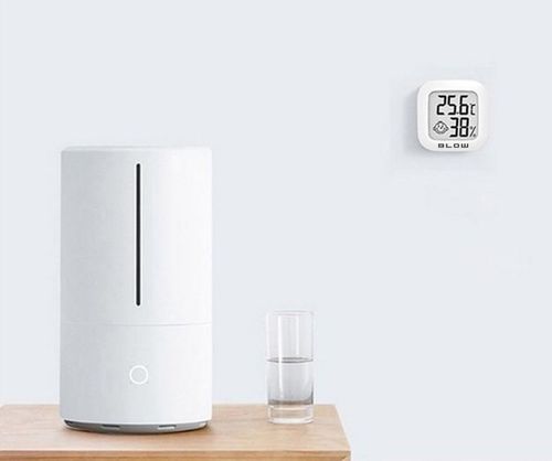 4x MINI STACJA POGODY TERMOMETR POKOJOWY HIGROMETR CYFROWY WYŚWIETLACZ na Arena.pl