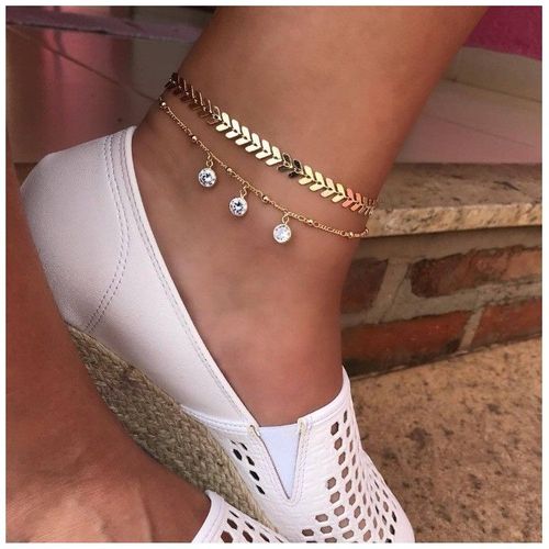 Bransoletka na stopę 2w1 na Arena.pl