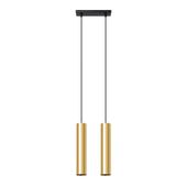 Lampa Wisząca LAGOS 2 złoty połysk